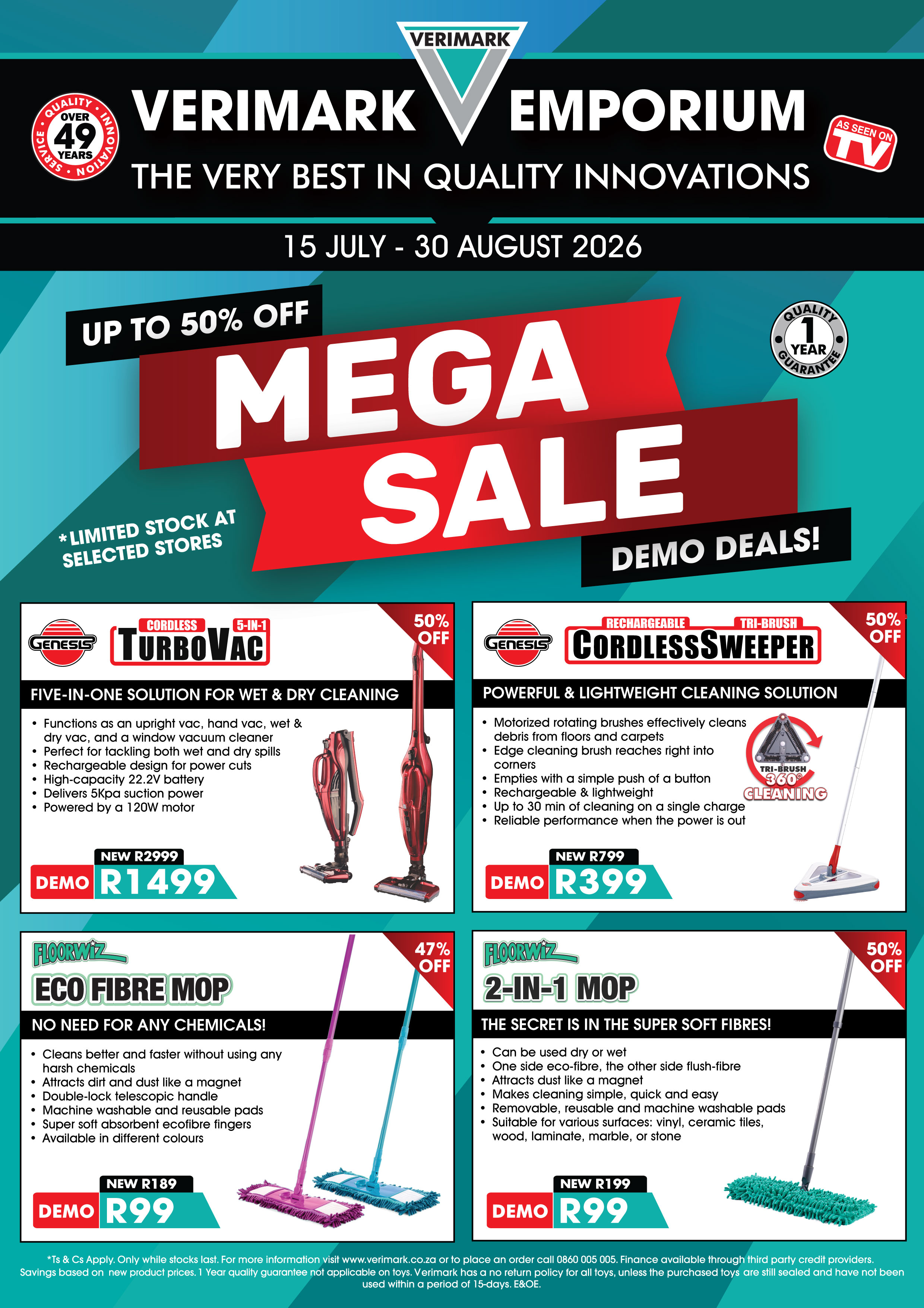 MegaSaleDemoLeaflet-01 Promotions - Cradlestone Mall