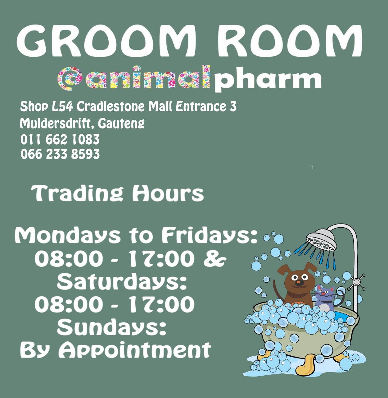 groom-room41 Groom Room - Cradlestone Mall